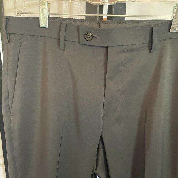 Uniqlo Men's Dress Pants Black Waist 31" x 29.5" Length - Picture 2 of 7